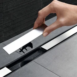 New Suihkukouru CleanLine20 30-90 cm sähkökiillotettu rst Lattiakaivot