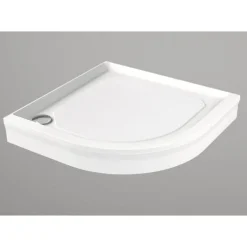 Suihkukulman allas S0029-SET kivimassa 100x100cm valkoinen*Interia Best