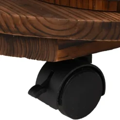 Suihkulähde rullapyörillä ja pumpulla 55x55x80 cm, kuusi*FinePRICE Online