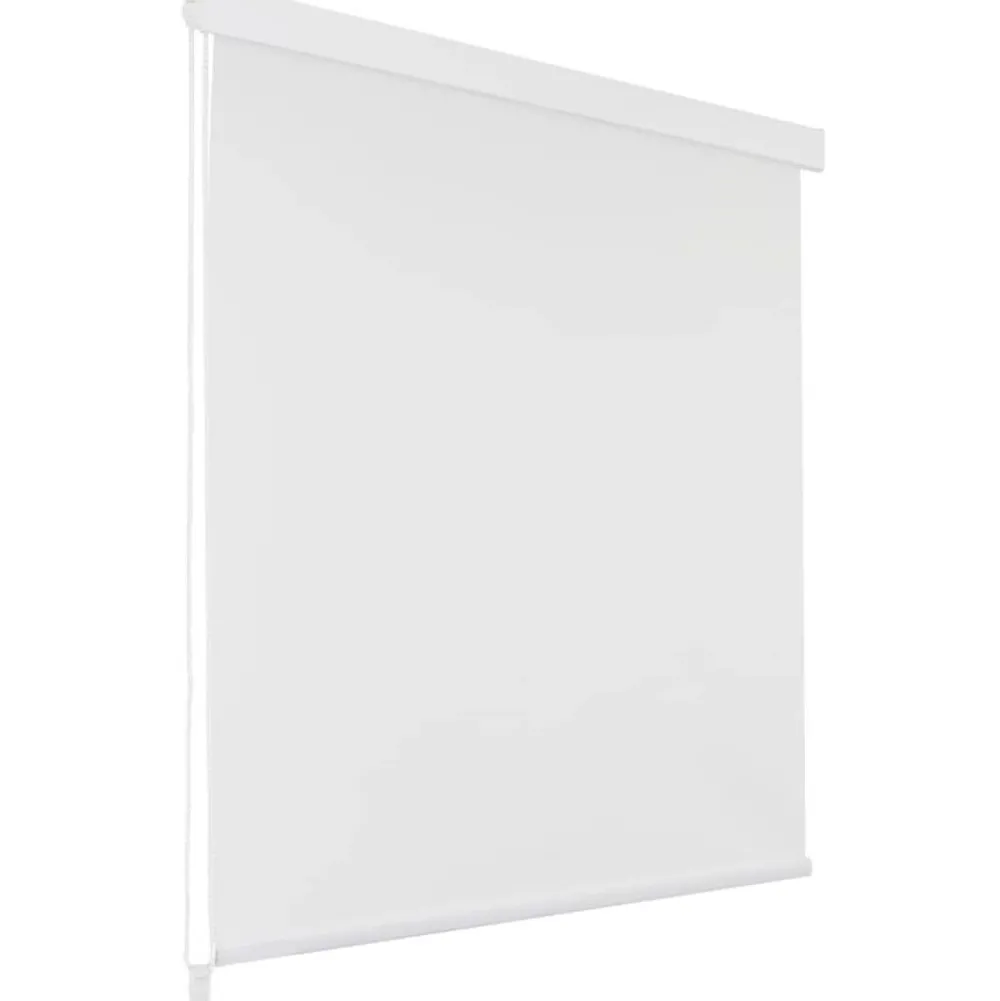 Hot Suihkun rullaverho 100x240 cm valkoinen Kylpyhuonetekstiilit