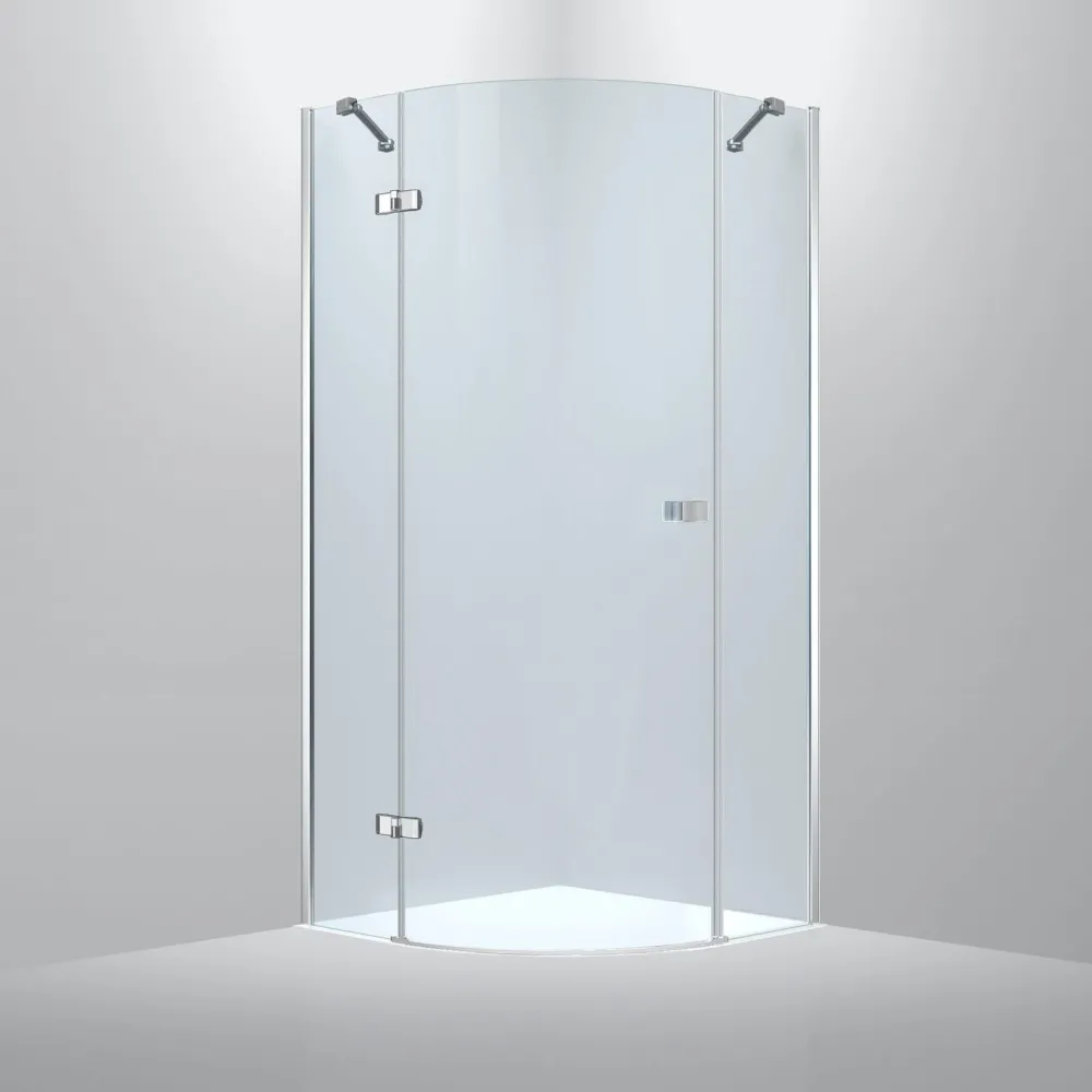 Suihkunurkka Diskret 1000x1000 mm vasen kromi Suihkukulmat