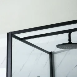 Suihkunurkka Profil, 700-1000mm, musta, eri kokoja*Bathlife Discount