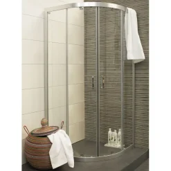 Sale Suihkunurkka Snow R 99SMC 900x900x1950 mm lasi kirkas Suihkukulmat
