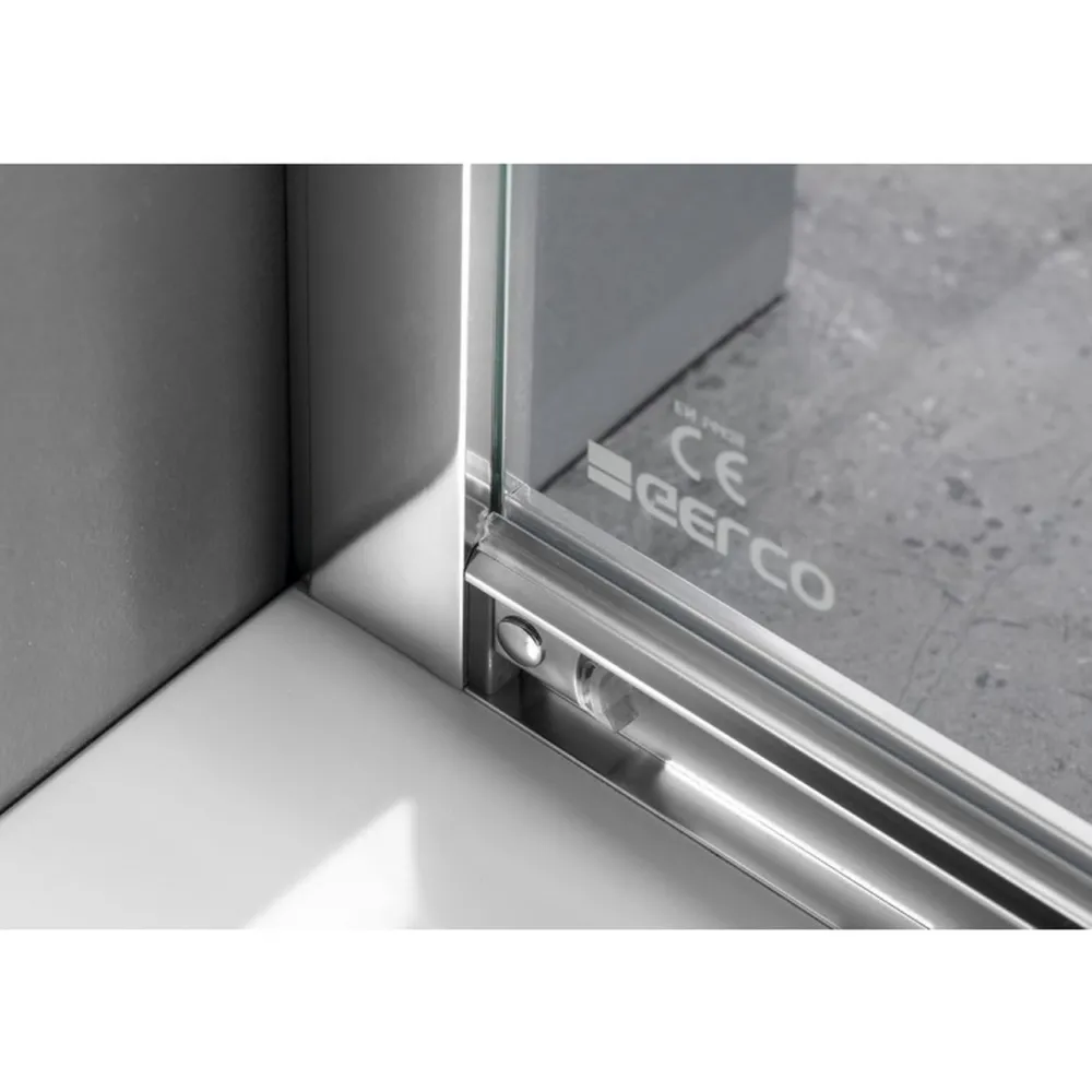 Suihkunurkka Sigma Simply kulmikas kirkas lasi eri kokoja*Interia Online