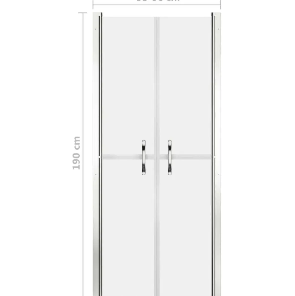 Online Suihkuovi huurrettu ESG 96x190 cm Suihkuovet