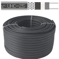 Sulanapitokaapeli itsesäätyvä UHC‑25, 25 W/m, 100m, musta*Grand Meyer Discount