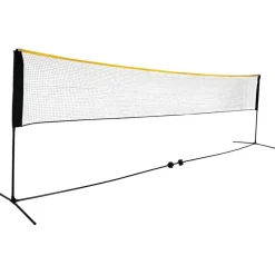 Sale Sulkapalloverkko Korkeus Säädettävä, sis. kantolaukku ja maakiilat, 500x80 cm Urheiluvälineet