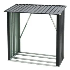 Suojakatos polttopuille 1,35 m² teräs*Tarmo Outlet