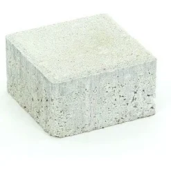 Sale Suojatiekivi Kartanonoppa 80 138x138x80 mm sileä valkoinen Noppakivet Ja Nupukivet