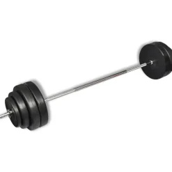 Clearance Suora painonnostotanko ja painot, 60kg Voimaharjoittelu