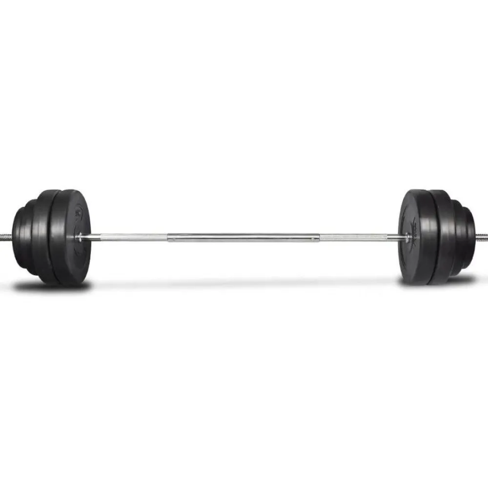Clearance Suora painonnostotanko ja painot, 60kg Voimaharjoittelu