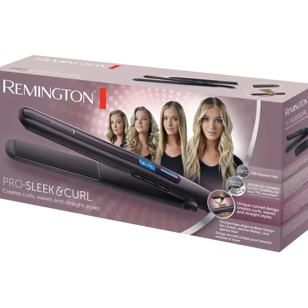 Suoristusrauta Pro Sleek and Curl S6505 Terveys Ja Hyvinvointi
