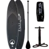 SUP-lautasetti XXL ilmatäytteinen 330 cm 15 PSI musta-valkoinen*Deep Sea New