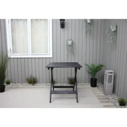 Outlet Taitettava puutarhapöytä Wilma 65x65cm er värejä Puutarhapöydät