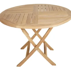 Best Taitettava pöytä Milano, Ø100 cm Puutarhapöydät
