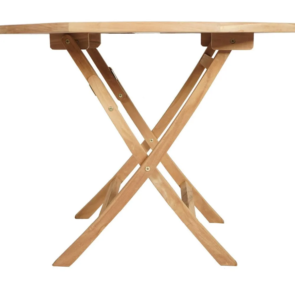 Best Taitettava pöytä Milano, Ø100 cm Puutarhapöydät