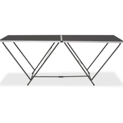 Taittuva tapetointipöytä mdf ja alumiini 200x60x78 cm*FinePRICE Clearance