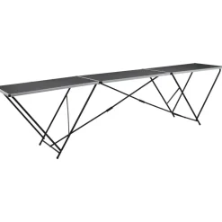 Discount Taittuva tapetointipöytä mdf ja alumiini 300x60x78 cm Tapetointityökalut