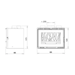 Takkakasetti 700 Grande Angle Turbo 10 kW 144 kg*Invicta Best