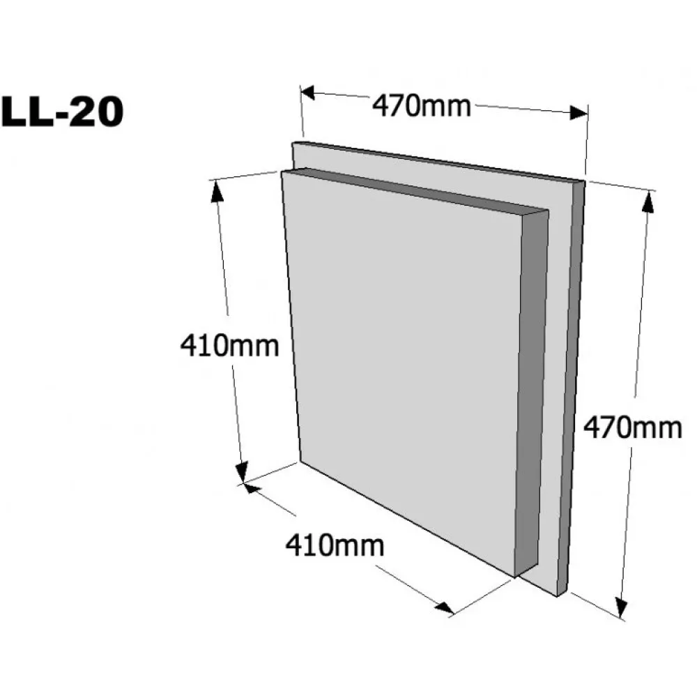 Sale Takkaluukku Suora 470 x 470mm eri värivaihtoehtoja Takkaluukut