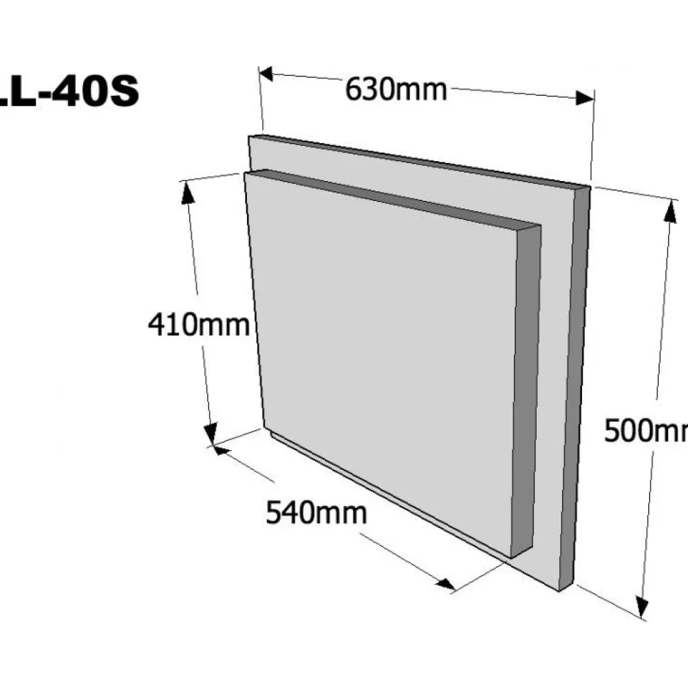 New Takkaluukku 540x410mm eri värivaihtoehtoja Takkaluukut