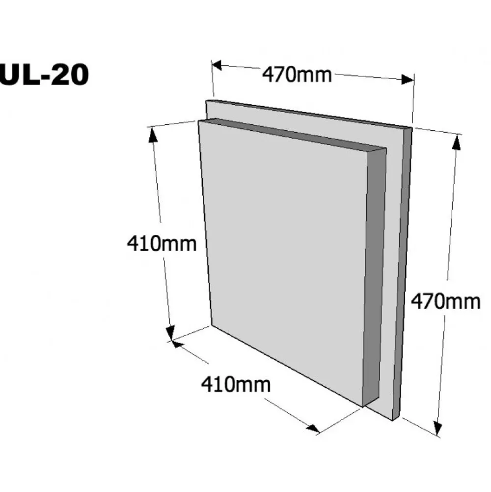 Takkaluukku Umpi 470 x 470mm eri värivaihtoehtoja*Tapani Puosi Discount