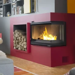 Outlet Takkasydän 700 Angle VD, 12kW, 98kg, oikea Kulmatakat|Takkasydämet