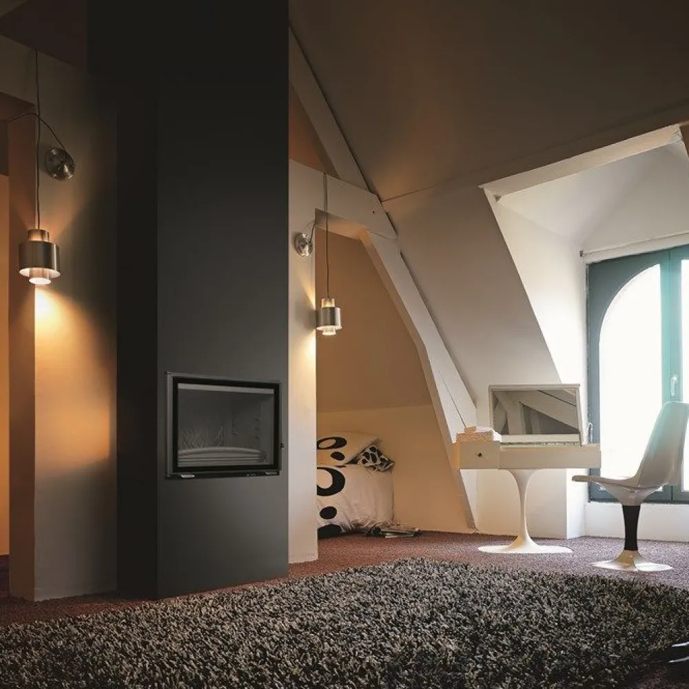 Takkasydän 700 Grande Angle 14 kW 124 kg*Invicta Best