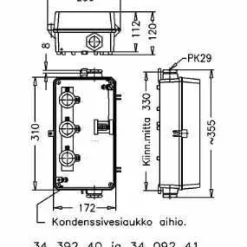 Talovarokekotelo TAV 325CU IP67*Selcast Discount