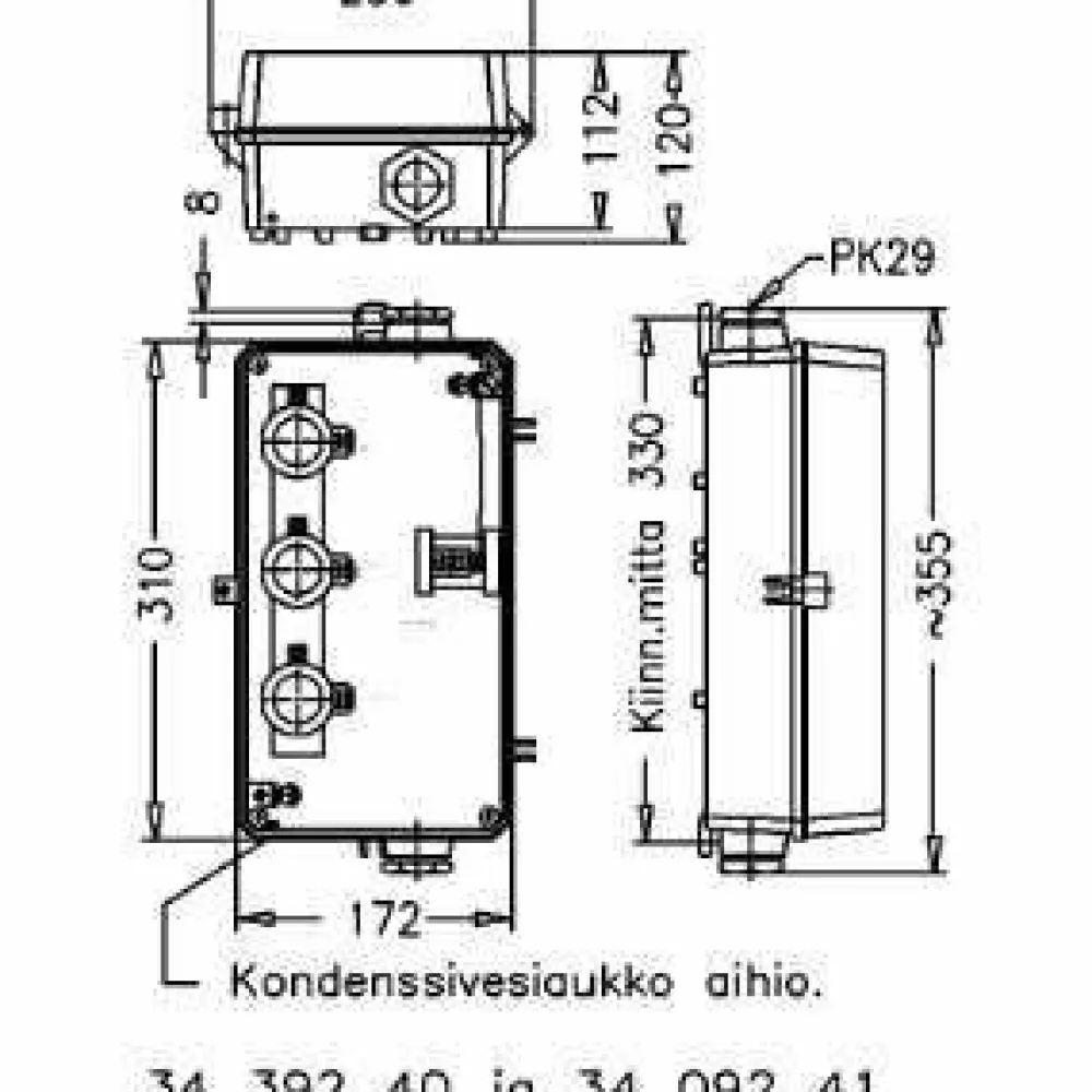 Talovarokekotelo TAV 325CU IP67*Selcast Discount
