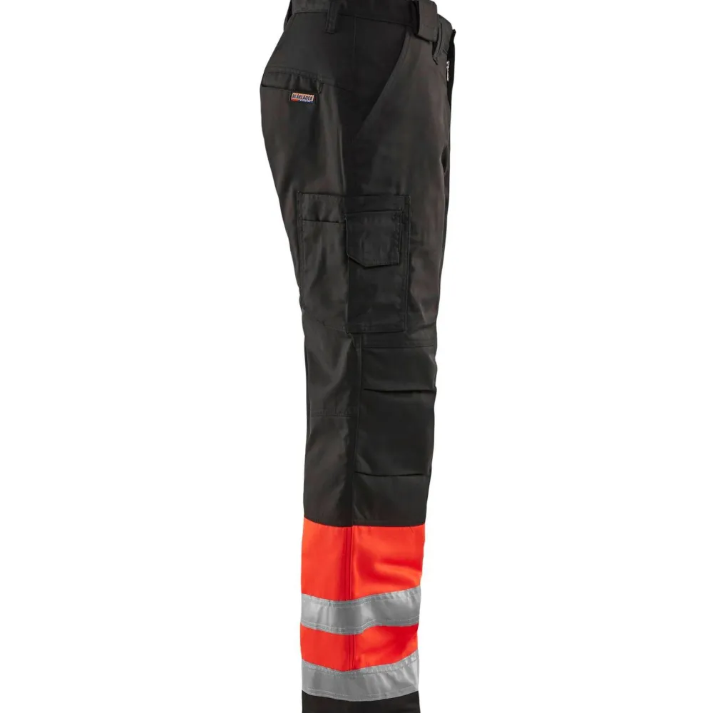 Talvihousut Highvis 1862 punainen/musta*Blåkläder Clearance