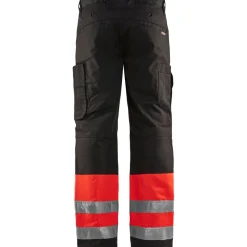 Talvihousut Highvis 1862 punainen/musta*Blåkläder Clearance