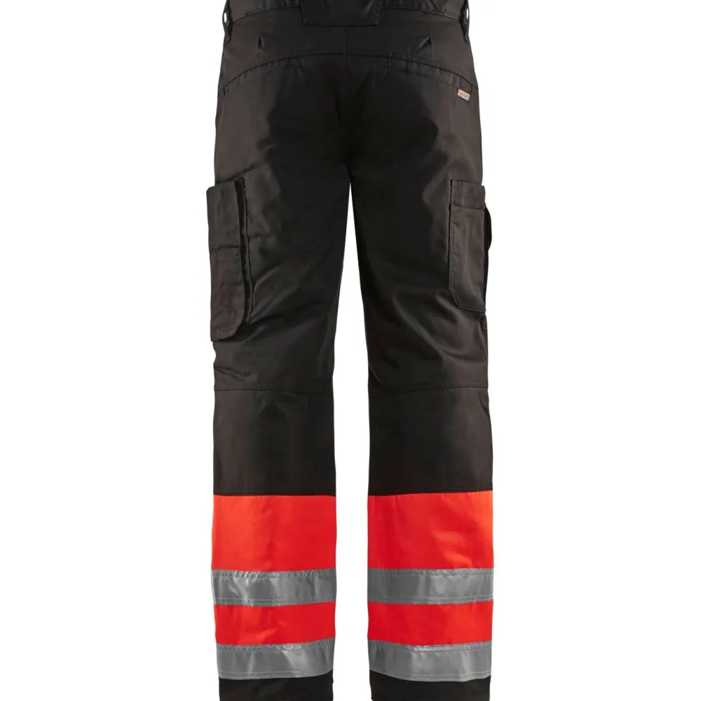 Talvihousut Highvis 1862 punainen/musta*Blåkläder Clearance