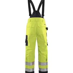 Clearance Talvihousut Highvis 1885 keltainen/musta Talvityövaatteet