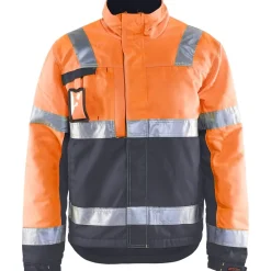 Talvitakki 4862 Highvis huomio-oranssi/harmaa*Blåkläder Best