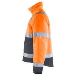 Talvitakki 4862 Highvis huomio-oranssi/harmaa*Blåkläder Best