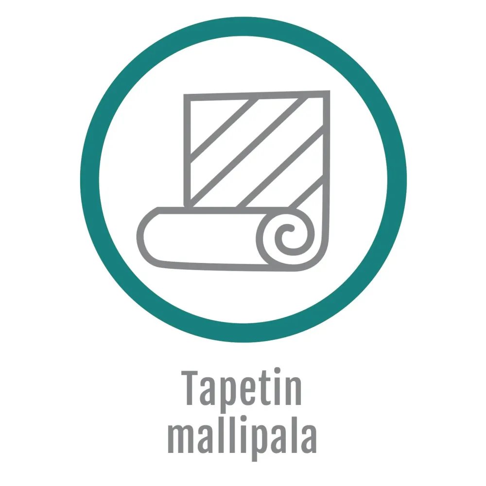 Clearance tapetin mallipala Paperitapetit|Maalattavat Tapetit