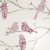 Tapetti Belle 5336-2, non-woven, romanttinen, vaalea/punainen*Decor Maison Clearance