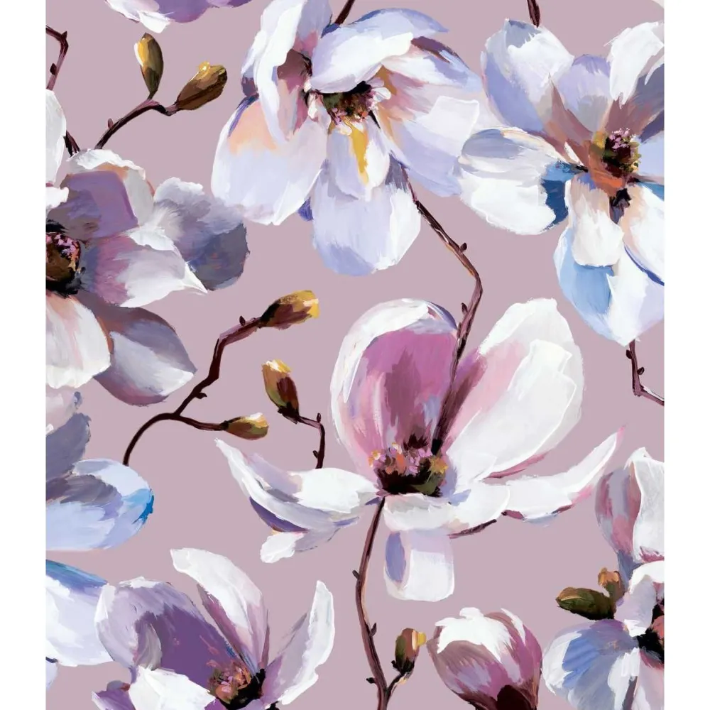 Hot Tapetti Flora Magnolia, vinyylipinta, eri värejä Vinyylitapetit