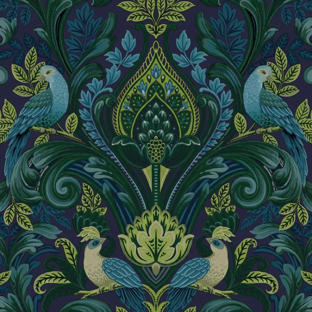 Tapetti Arcadia A67801-A67802, non-woven, vinyylipinta, lintu*Grandeco New