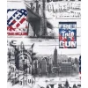 Tapetti Lutece Les Aventures 21 51170809, graffiti, harmaa*Lutéce Discount