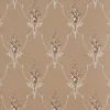 Tapetti Isoäidin aikaan 4833-7, non-woven, kukka, ruskea*Sandudd