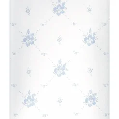 Tapetti Isoäidin aikaan 4836-1, non-woven, maalaisromanttinen, valkoinen/sininen*Sandudd Online