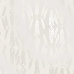 Outlet Tapetti Ivana Helsinki Indian Summer 5248-4, non-woven, graafinen/geometrinen, vintage, helmiäinen/valkoinen Kuitutapetit