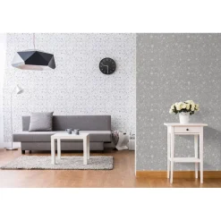 Outlet Tapetti Ivana Helsinki Joshua Tree 5249-2, non-woven, maalaisromanttinen, valkoinen/harmaa Kuitutapetit