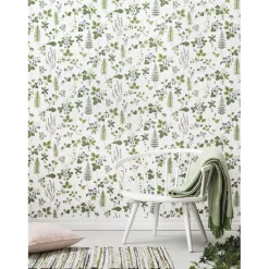 Hot Tapetti Metsäpolku 5259-3, 0,53x11,2m, non-woven, romanttinen, vihreä Kuitutapetit