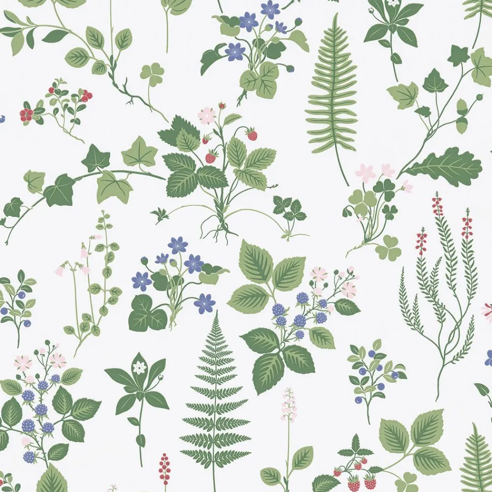 Hot Tapetti Metsäpolku 5259-3, 0,53x11,2m, non-woven, romanttinen, vihreä Kuitutapetit