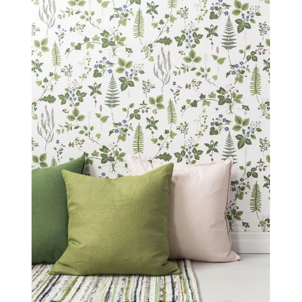 Hot Tapetti Metsäpolku 5259-3, 0,53x11,2m, non-woven, romanttinen, vihreä Kuitutapetit
