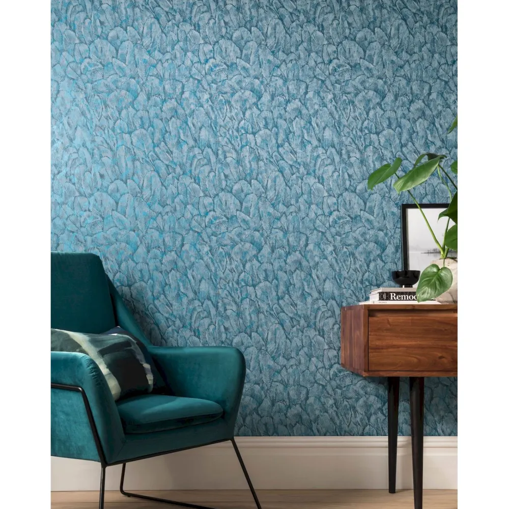 Sale Tapetti Tranquil, sininen Kuitutapetit