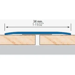 Tasolista alumiini 290a, 34mm x 1m, itseliimautuva, eri värejä*Euroshrink Outlet